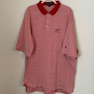 POLO GOLF Ralph Lauren Mens stripe shirt. Size2XL